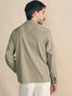 Faherty Brand Movement™ Flex Linen Shirt Jacket -