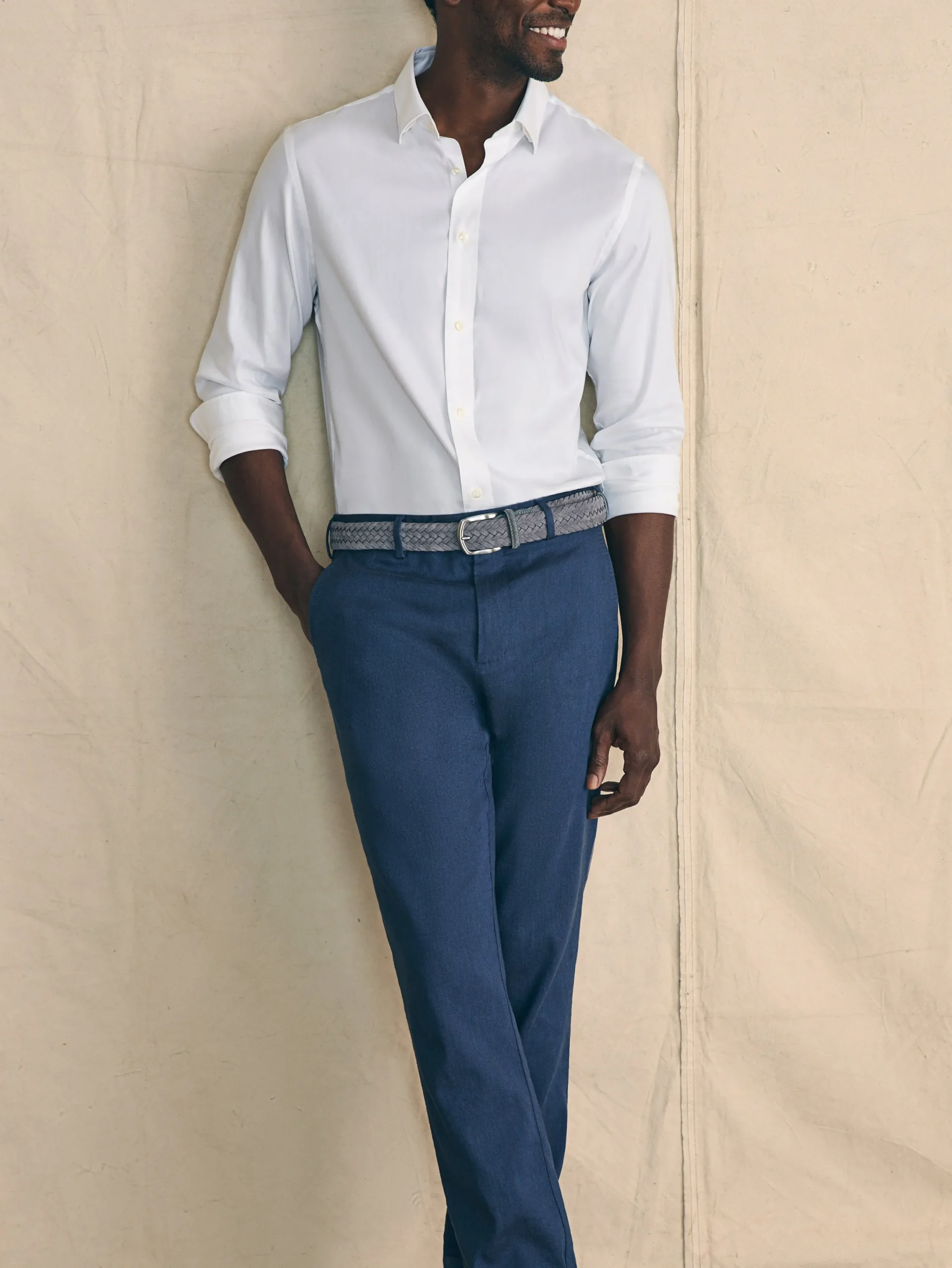 Faherty Brand Movement™ Flex Linen Trouser -