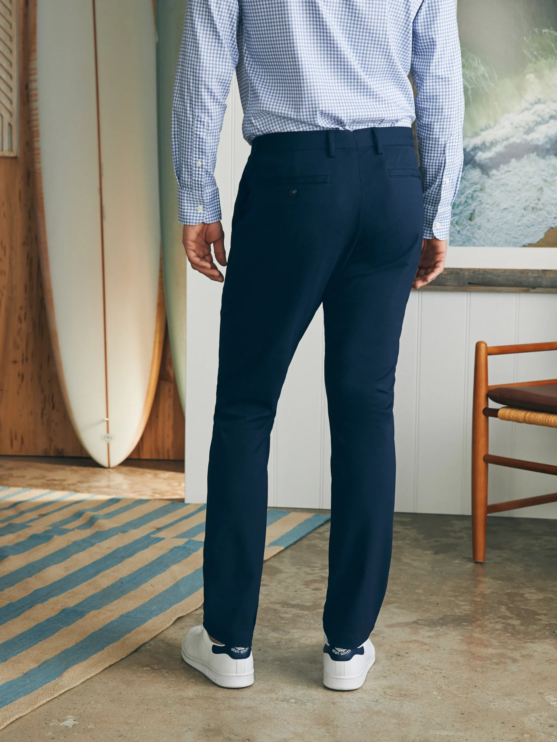 Faherty Brand Movement™ Knit Pant (32" Inseam) -