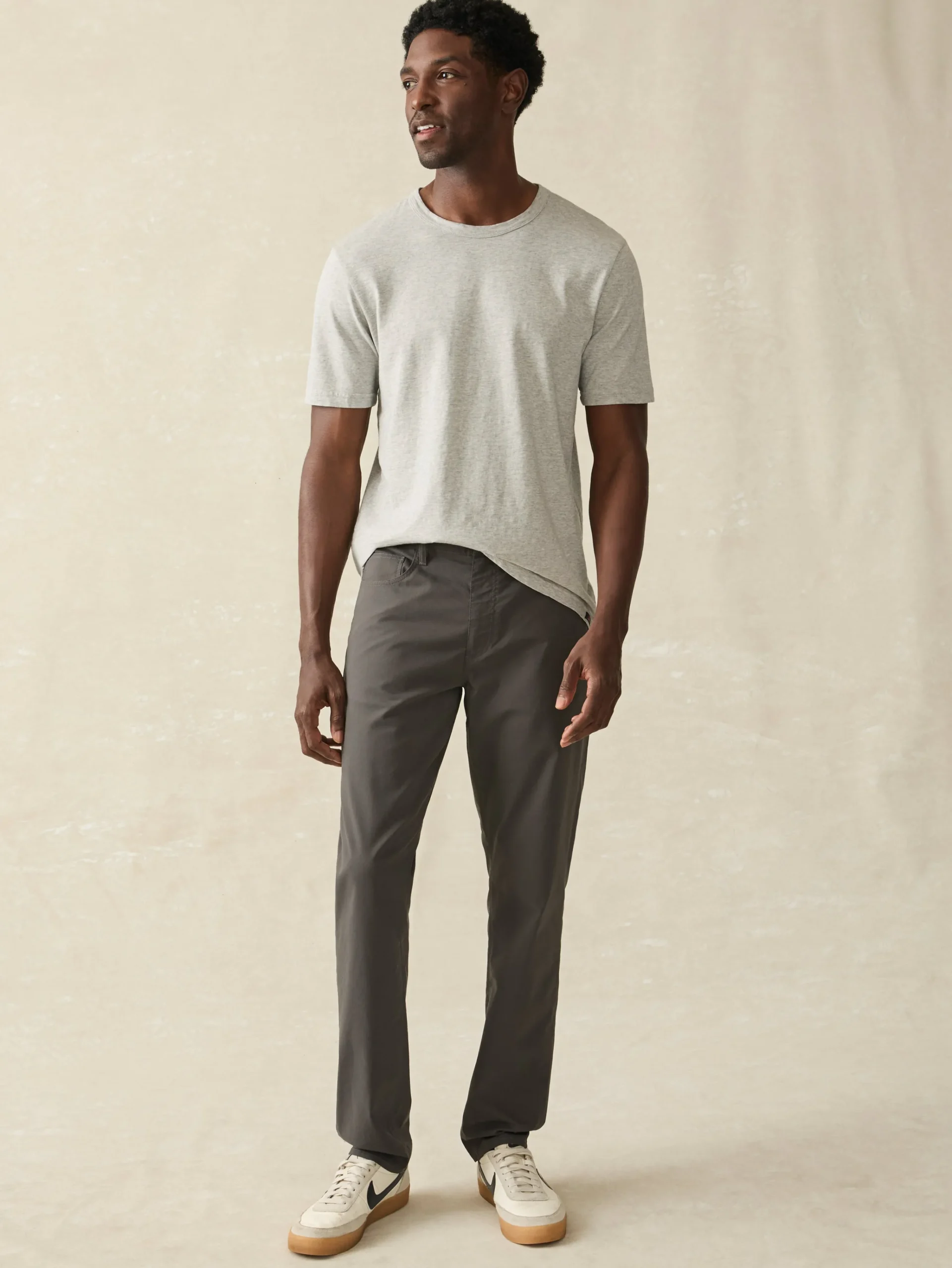 Faherty Brand Movement™ 5-Pocket Pant Athletic Fit -