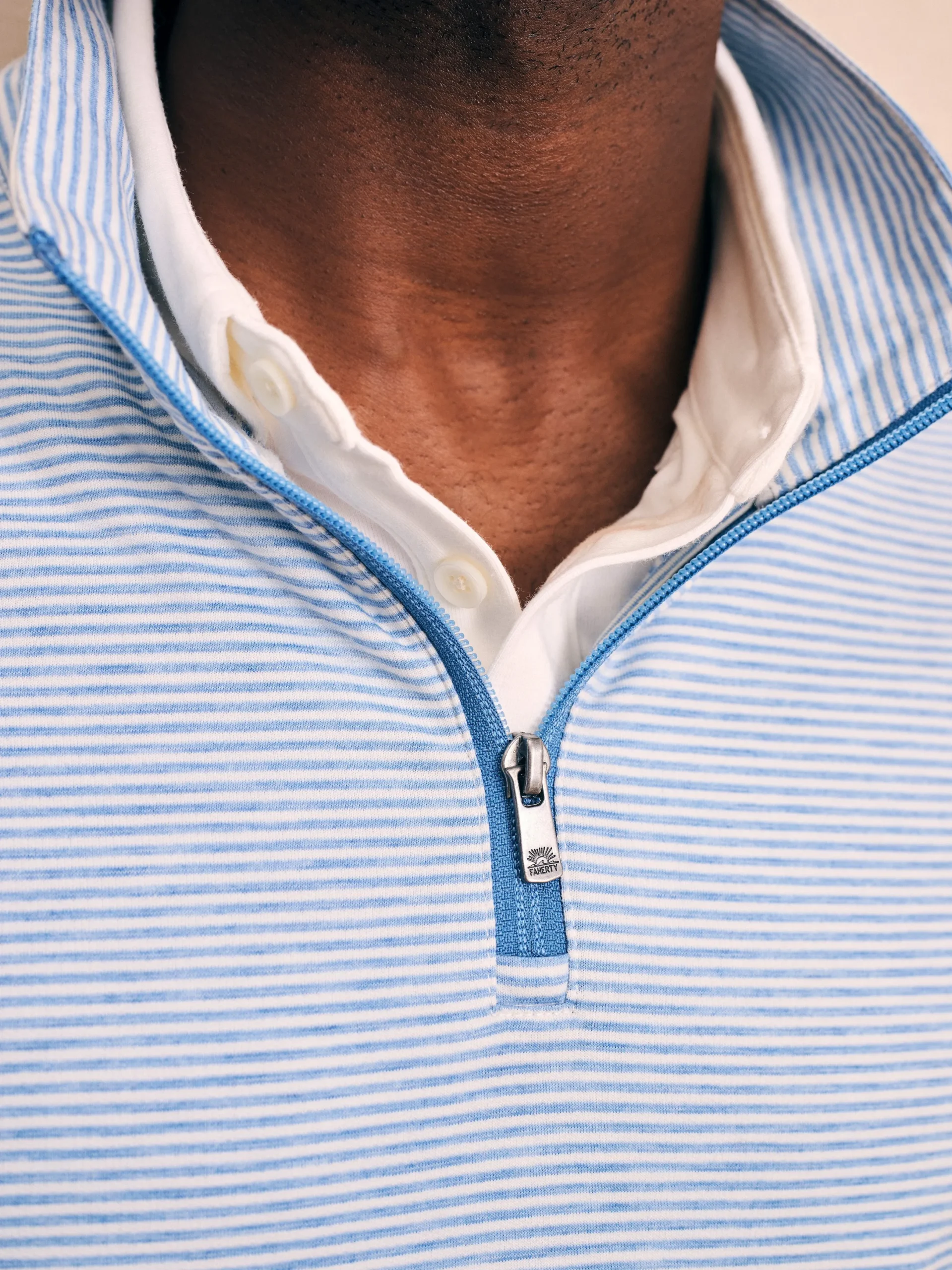 Faherty Brand Movement™ Quarter Zip -