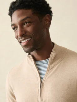 Faherty Brand Movement™ Quarter Zip Sweater -