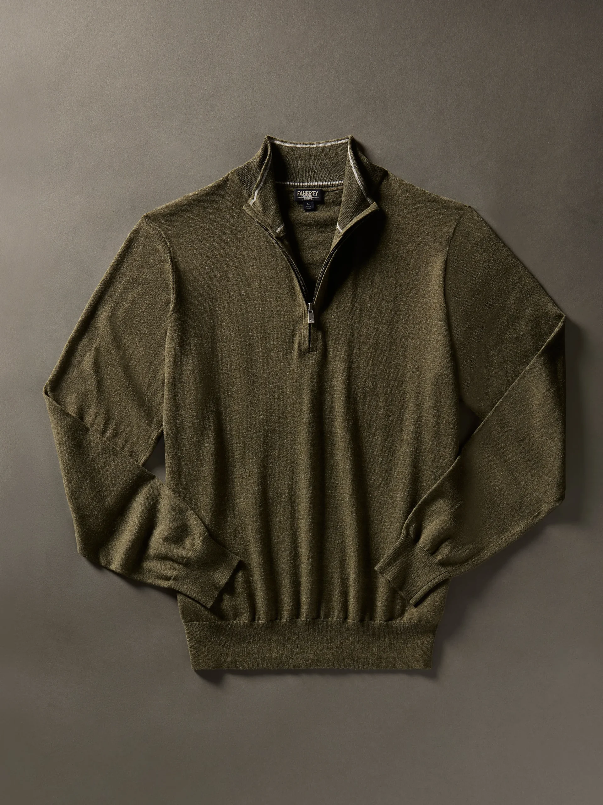 Faherty Brand Movement™ Quarter Zip Sweater -