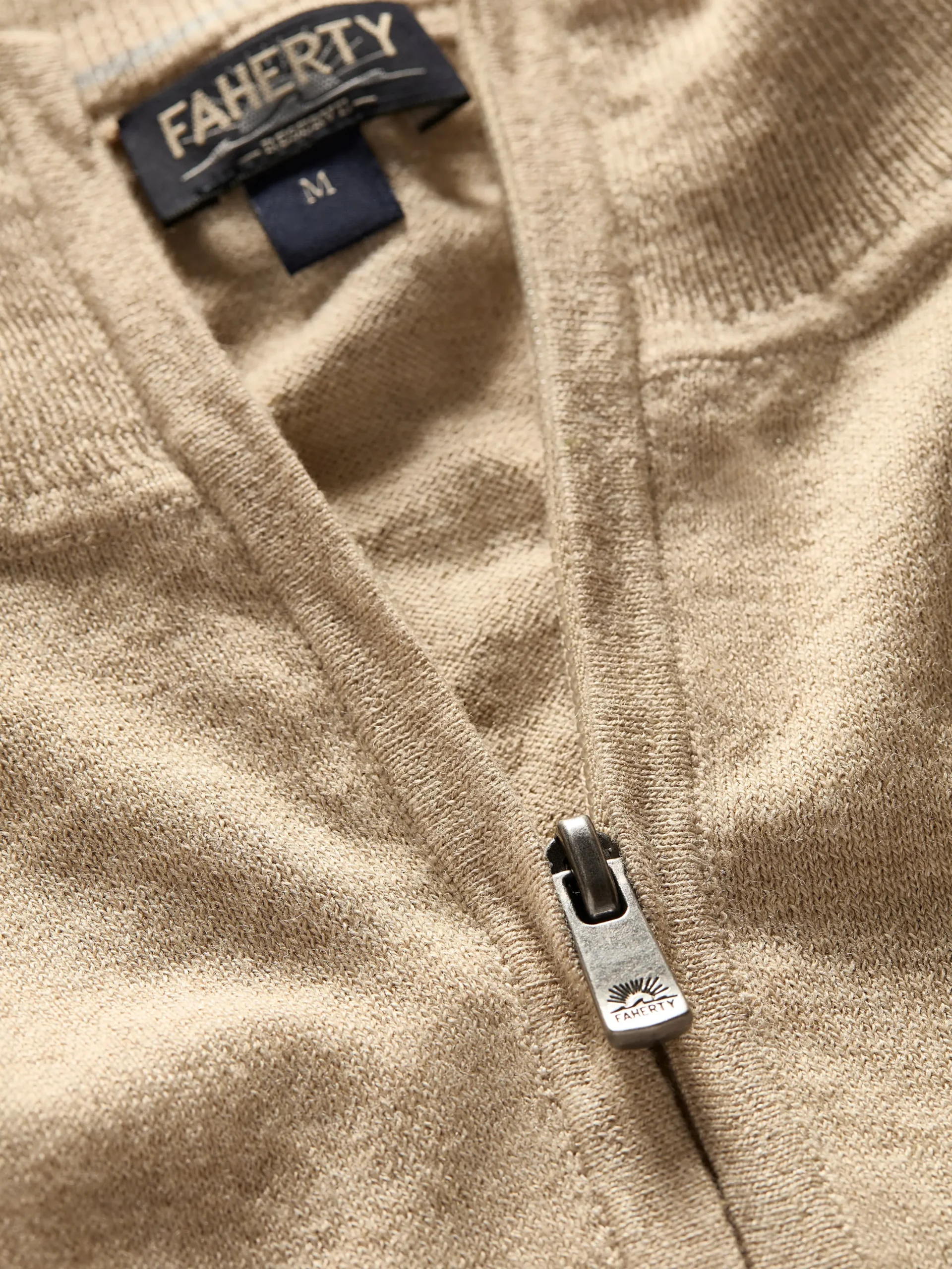 Faherty Brand Movement™ Quarter Zip Sweater (Tall) -