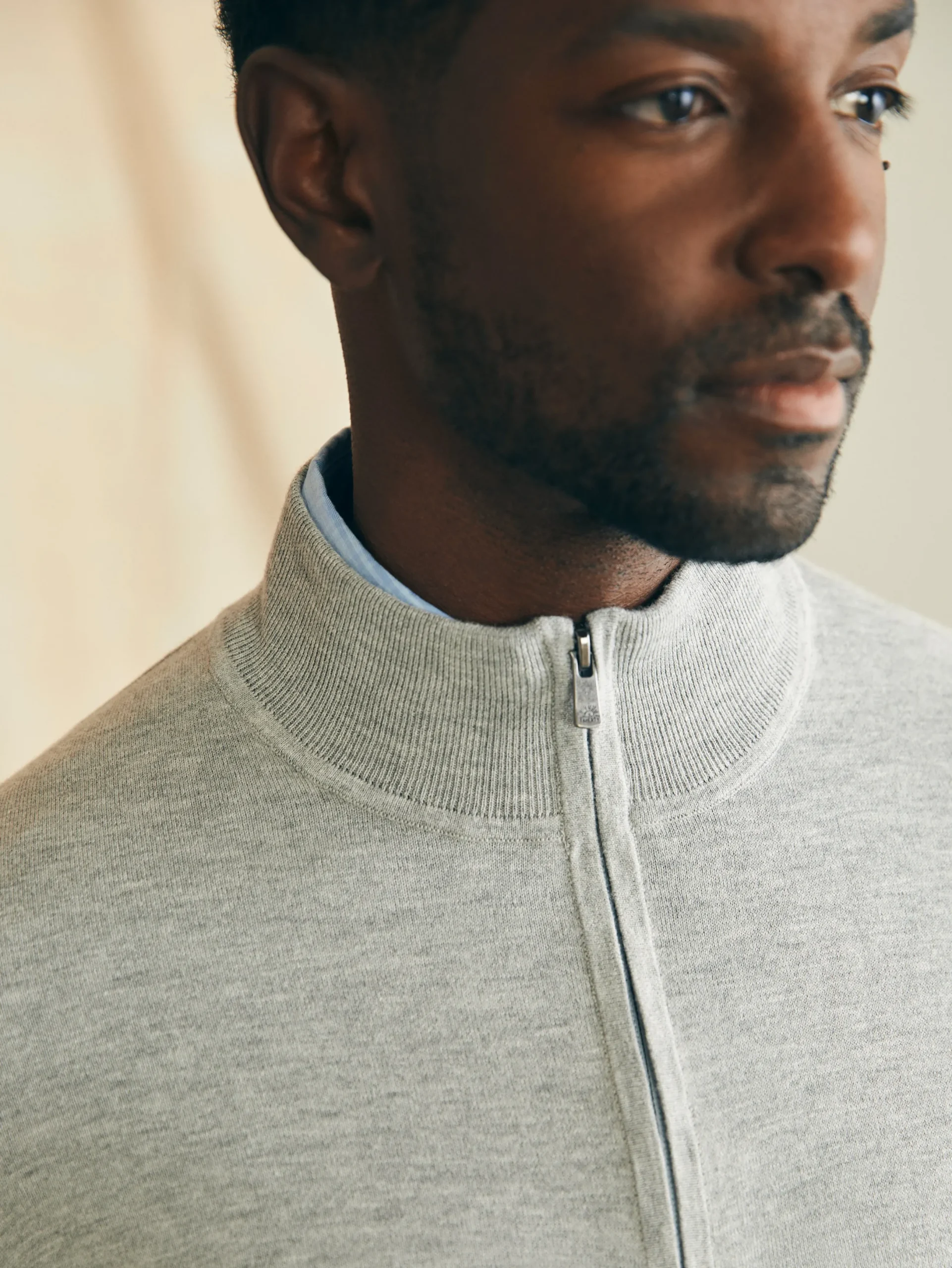Faherty Brand Movement™ Quarter Zip Sweater (Tall) -