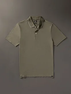 Faherty Brand Movement™ Short-Sleeve Pique Polo Shirt -