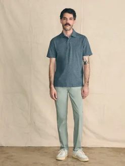 Faherty Brand Movement™ Short-Sleeve Pique Polo Shirt -