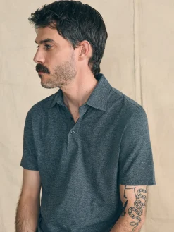 Faherty Brand Movement™ Short-Sleeve Pique Polo Shirt -