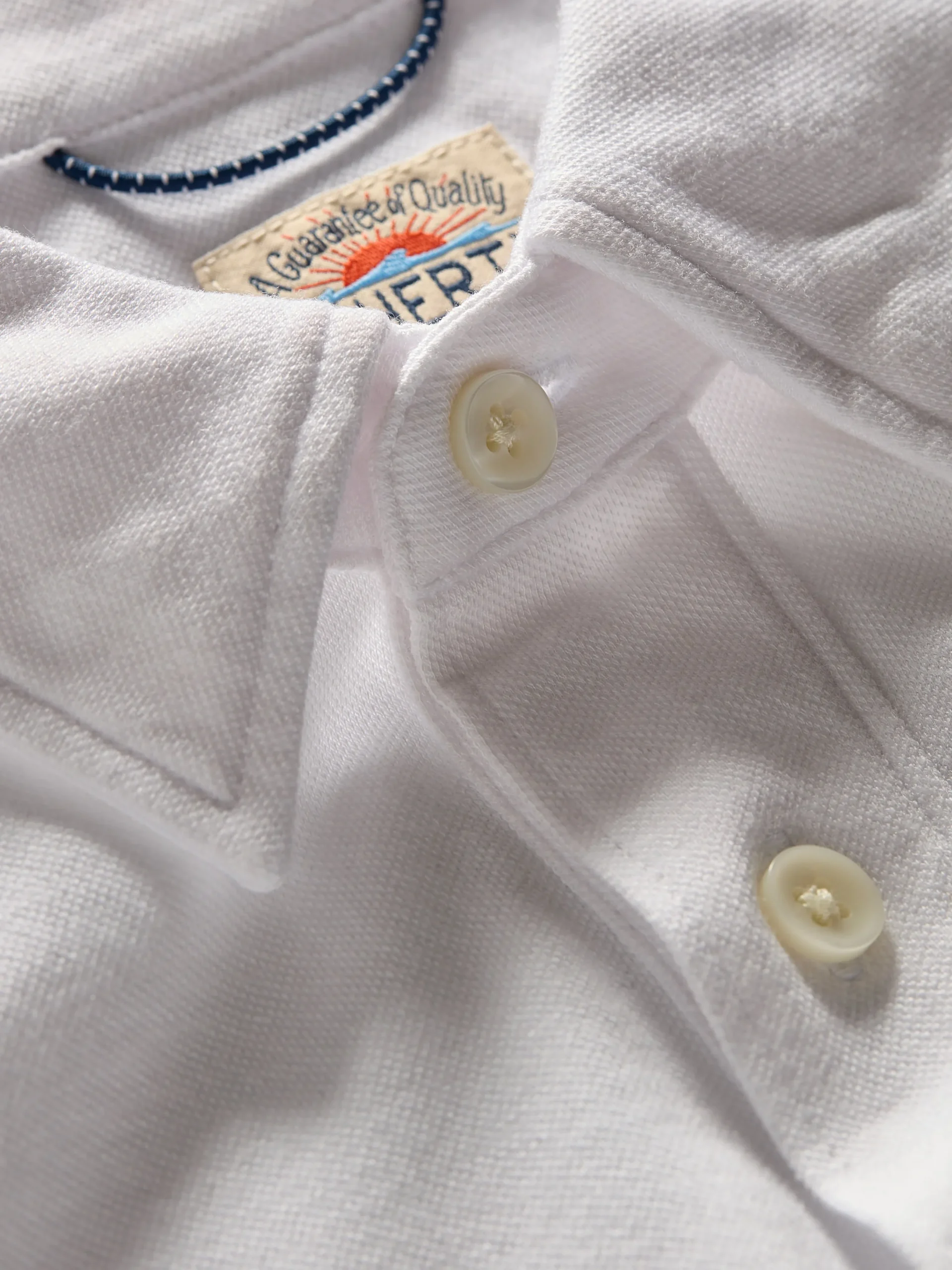 Faherty Brand Movement™ Short-Sleeve Pique Polo Shirt -