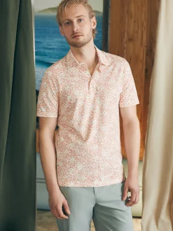 Faherty Brand Movement™ Short-Sleeve Pique Polo Shirt -