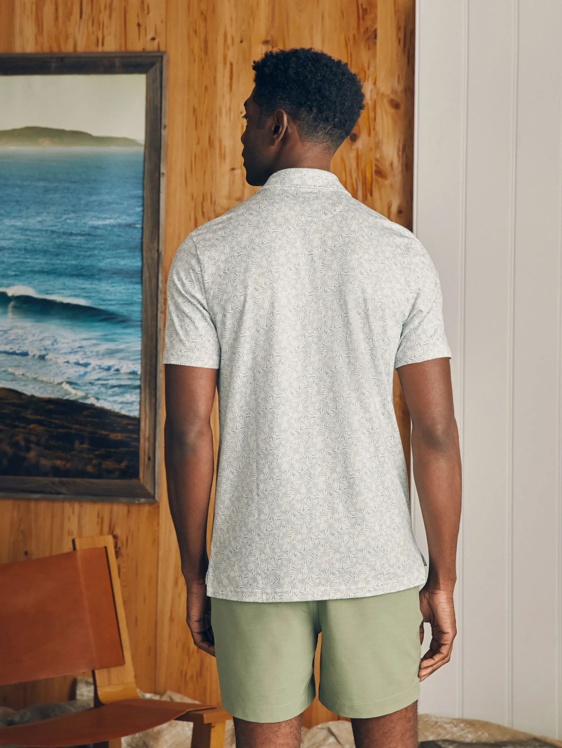 Faherty Brand Movement™ Short-Sleeve Pique Polo Shirt -