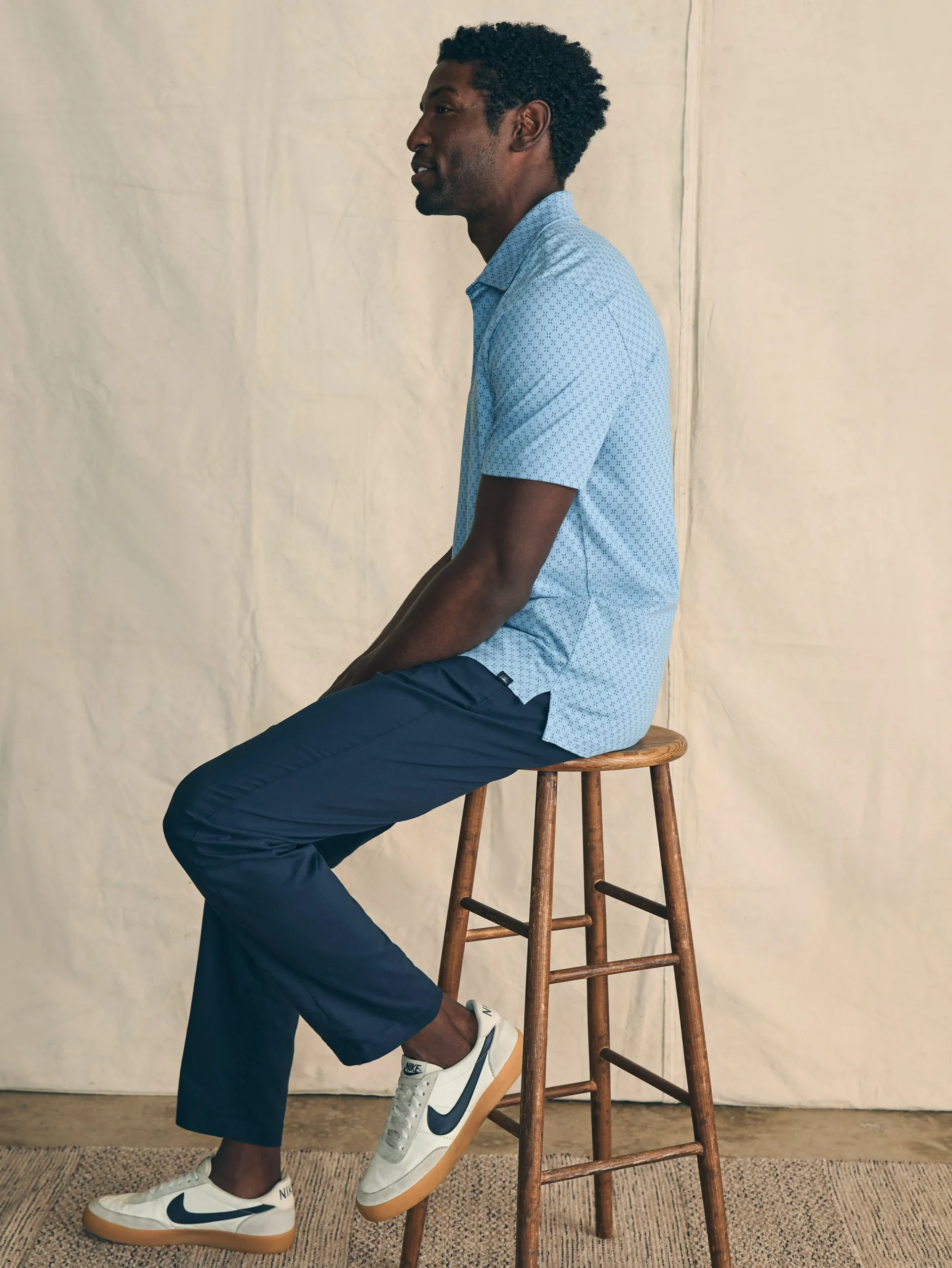 Faherty Brand Movement™ Short-Sleeve Pique Polo Shirt -