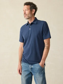 Faherty Brand Movement™ Short-Sleeve Polo Shirt -