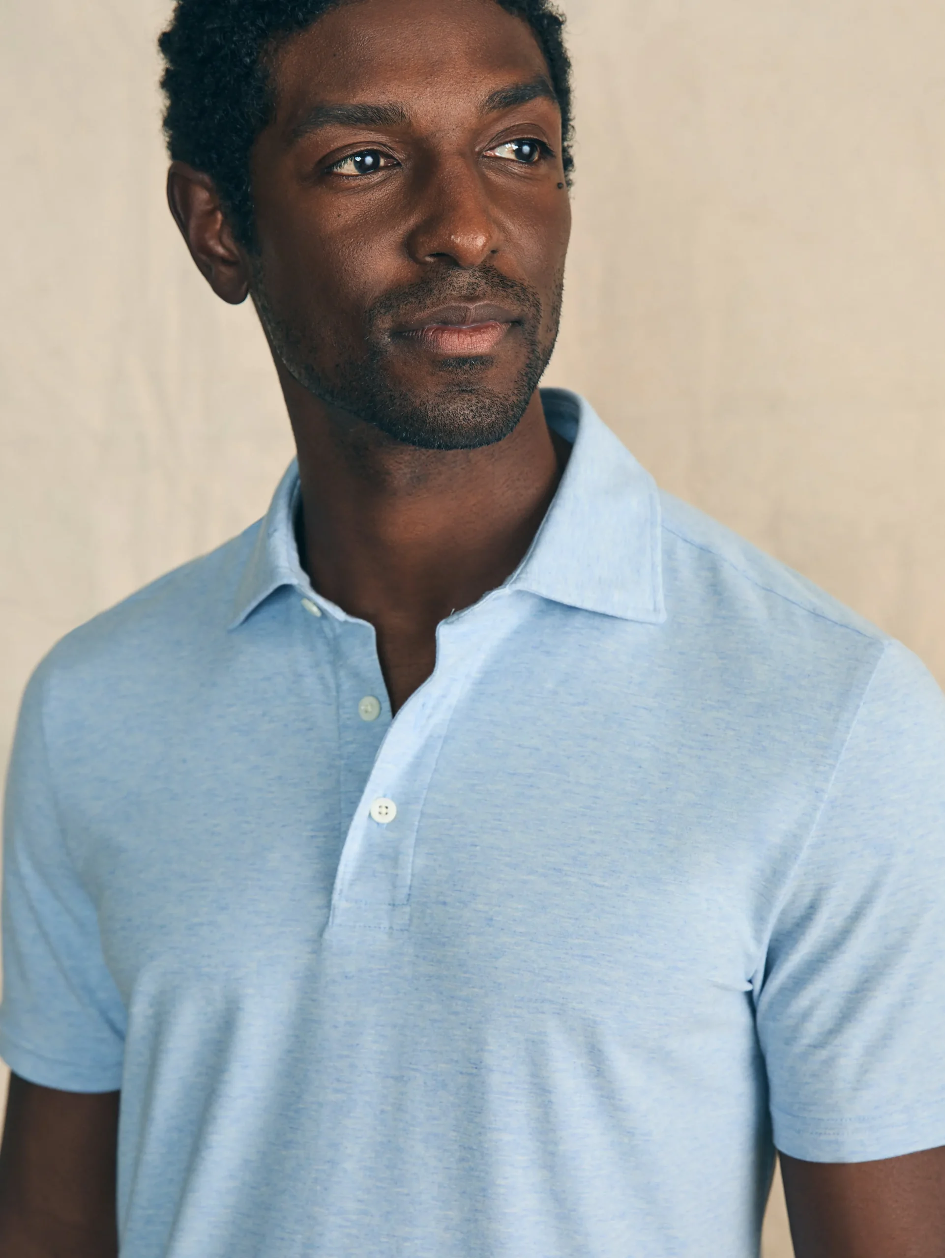 Faherty Brand Movement™ Short-Sleeve Polo Shirt (Tall) -