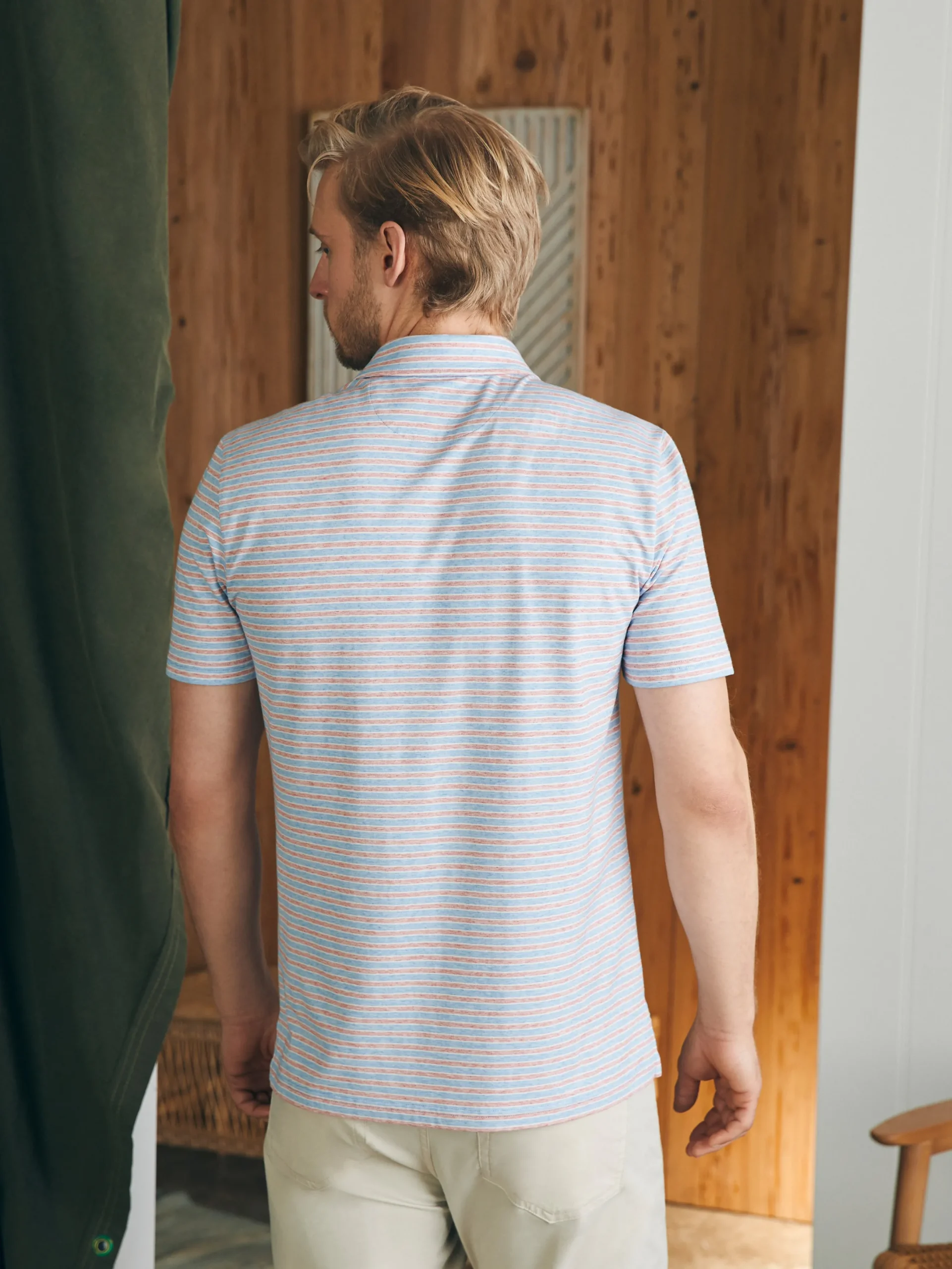 Faherty Brand Movement™ Short-Sleeve Polo Shirt (Tall) -