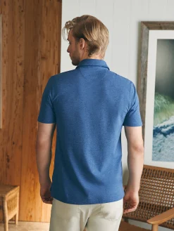 Faherty Brand Movement™ Short-Sleeve Polo Shirt (Tall) -