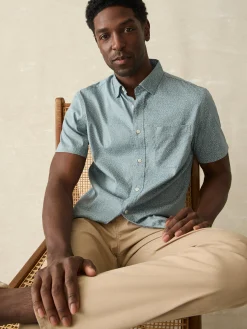 Faherty Brand Movement™ Short-Sleeve Shirt -