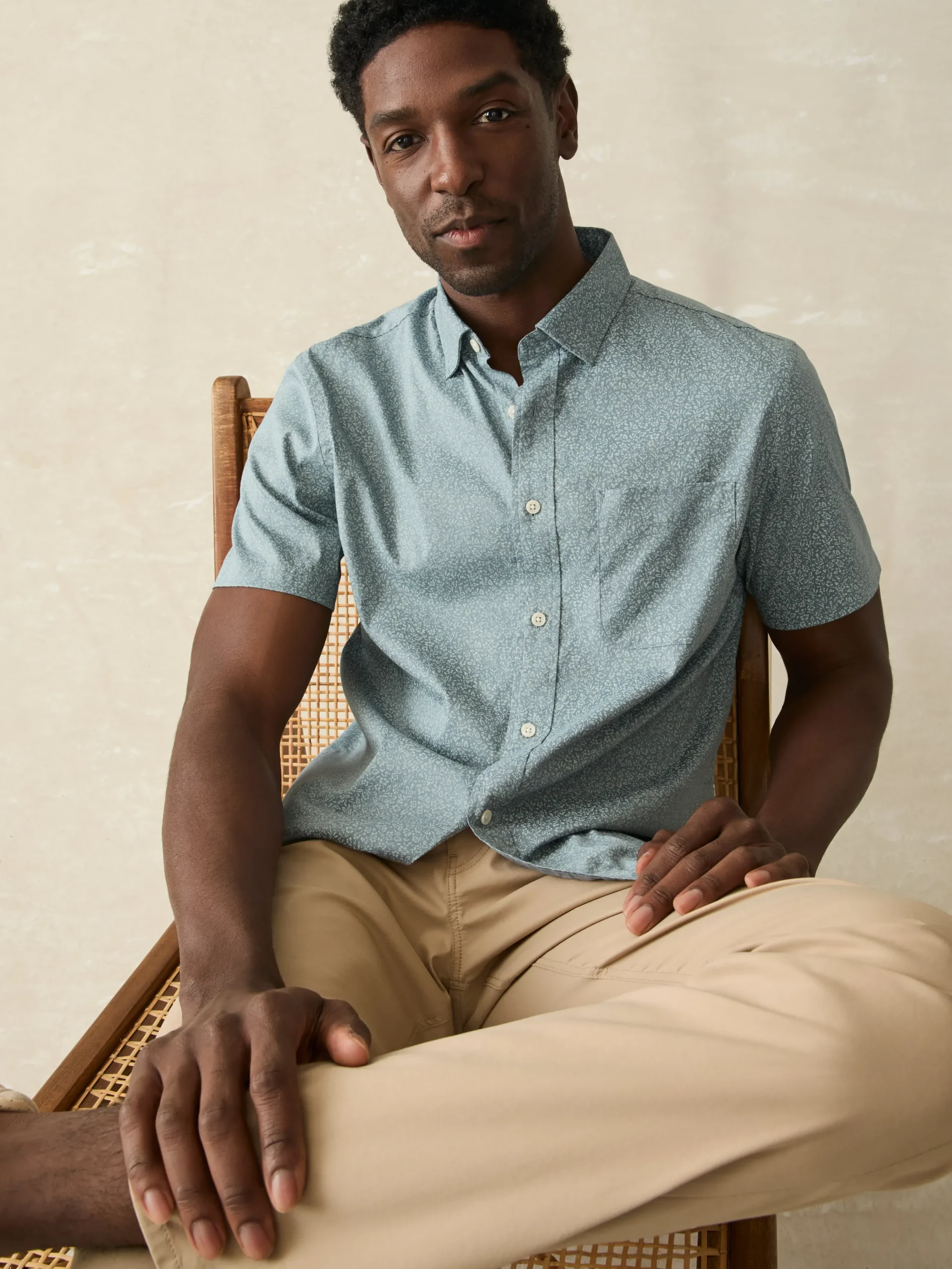 Faherty Brand Movement™ Short-Sleeve Shirt -