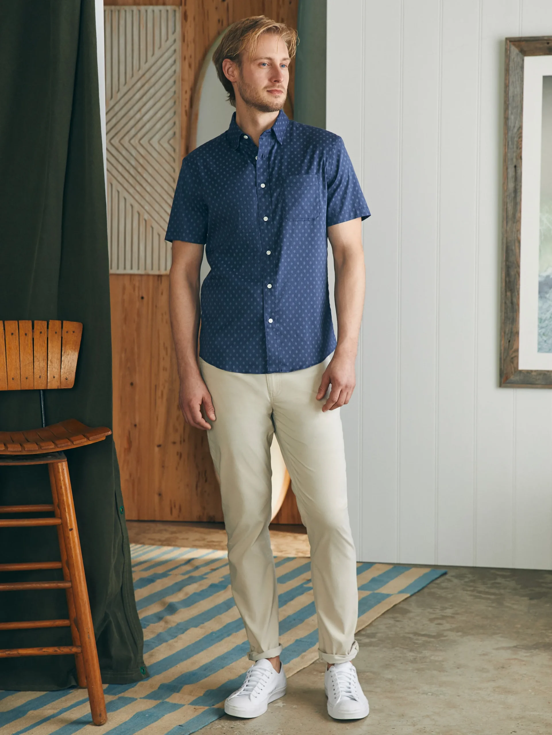 Faherty Brand Movement™ Short-Sleeve Shirt -