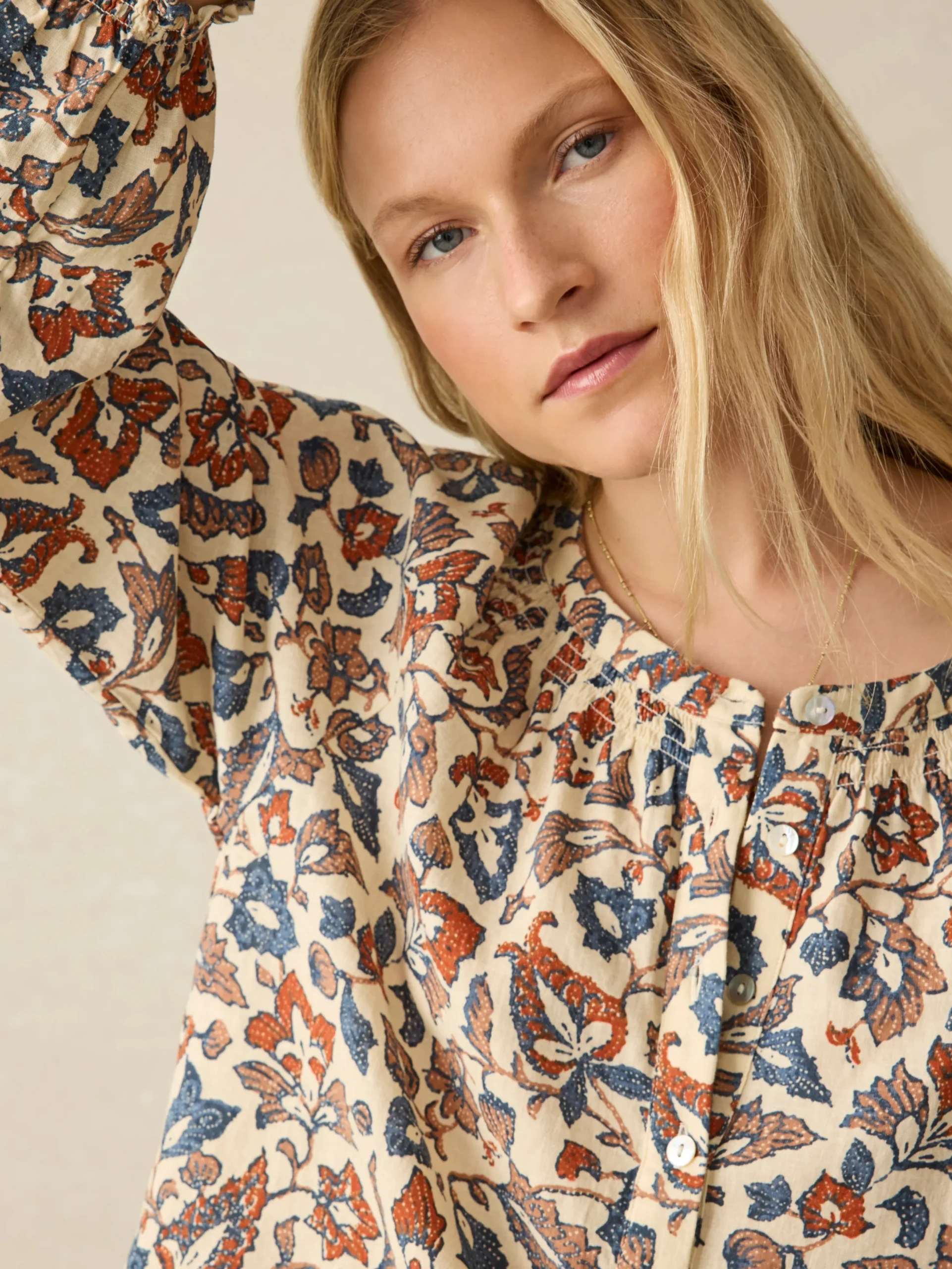 Women Faherty Brand Odette Top -