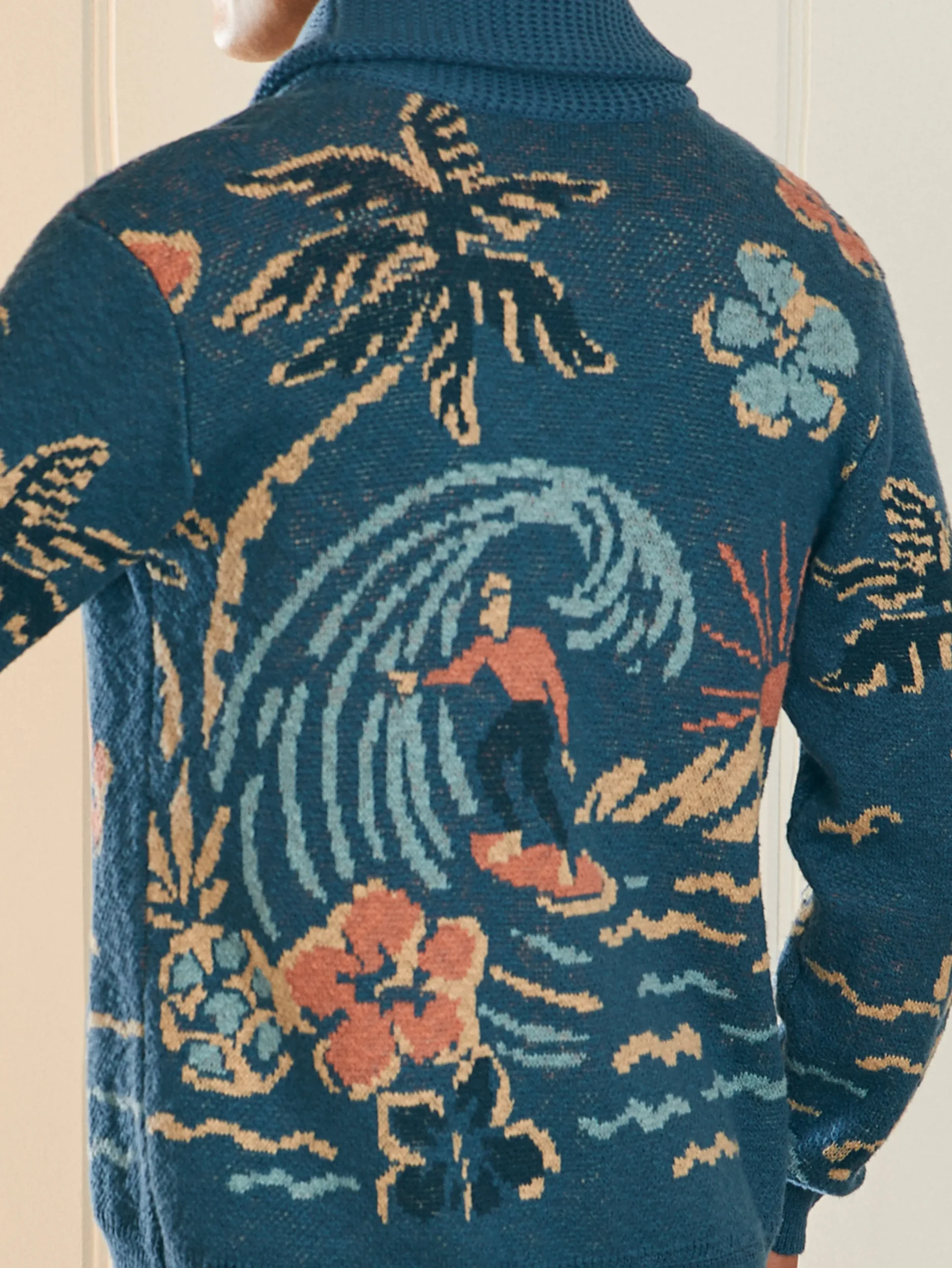 Faherty Brand Offshore Swell Cardigan -