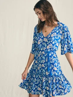 Women Faherty Brand Orinda Mini Dress -