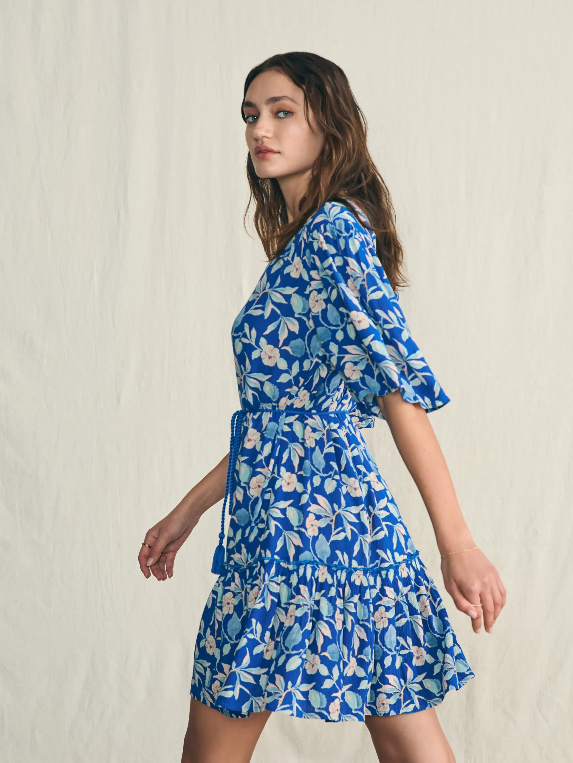 Women Faherty Brand Orinda Mini Dress -