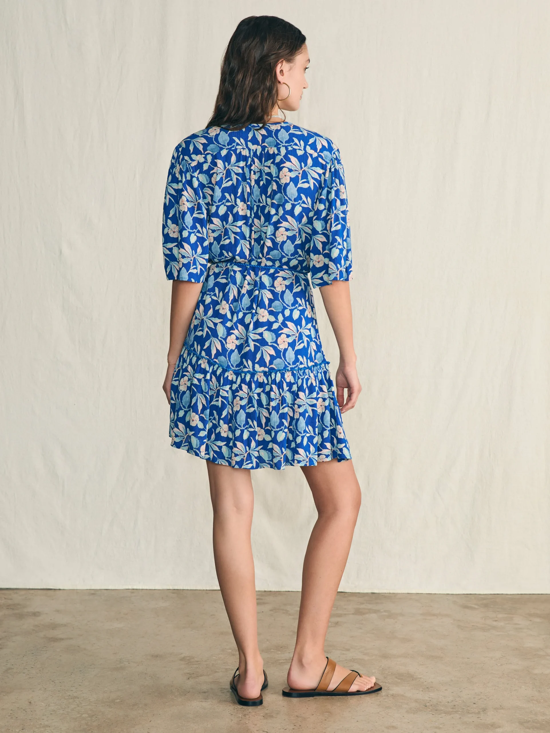 Women Faherty Brand Orinda Mini Dress -