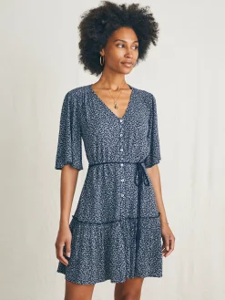Women Faherty Brand Orinda Mini Dress -