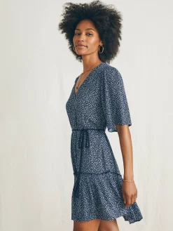 Women Faherty Brand Orinda Mini Dress -