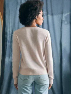 Women Faherty Brand Palm Coast Cashmere Crew -