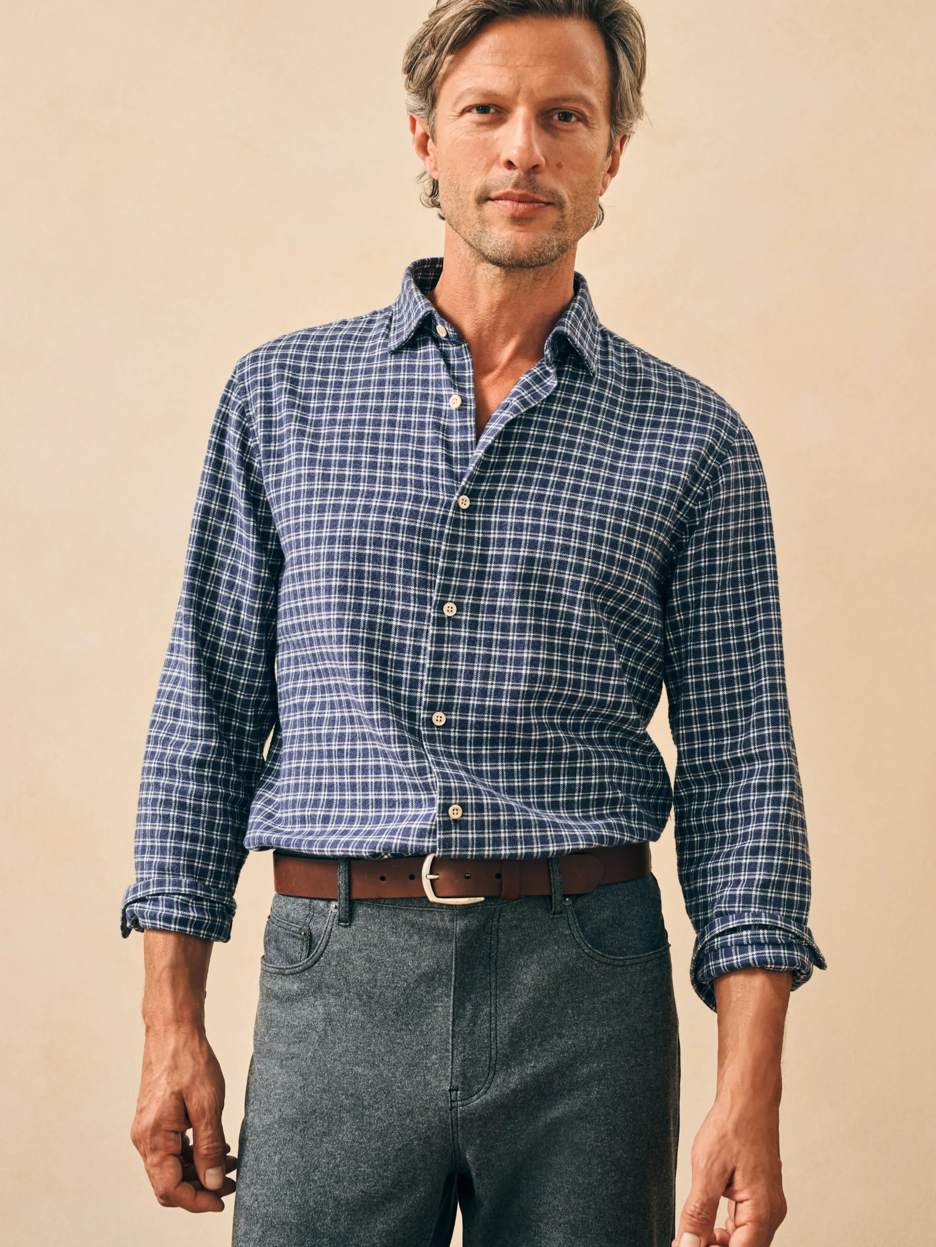 Faherty Brand Reserve Flannel Shirt -
