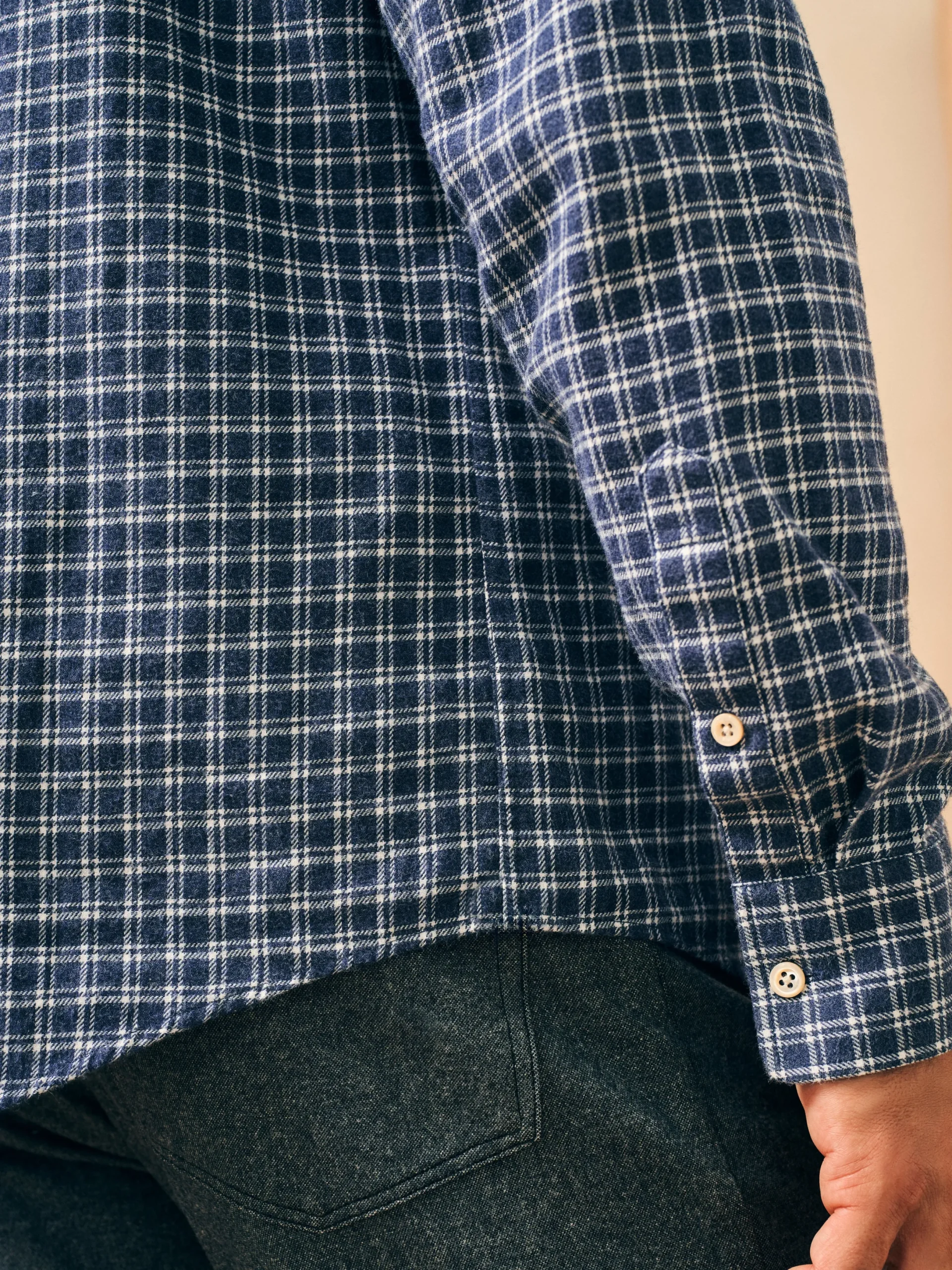 Faherty Brand Reserve Flannel Shirt -