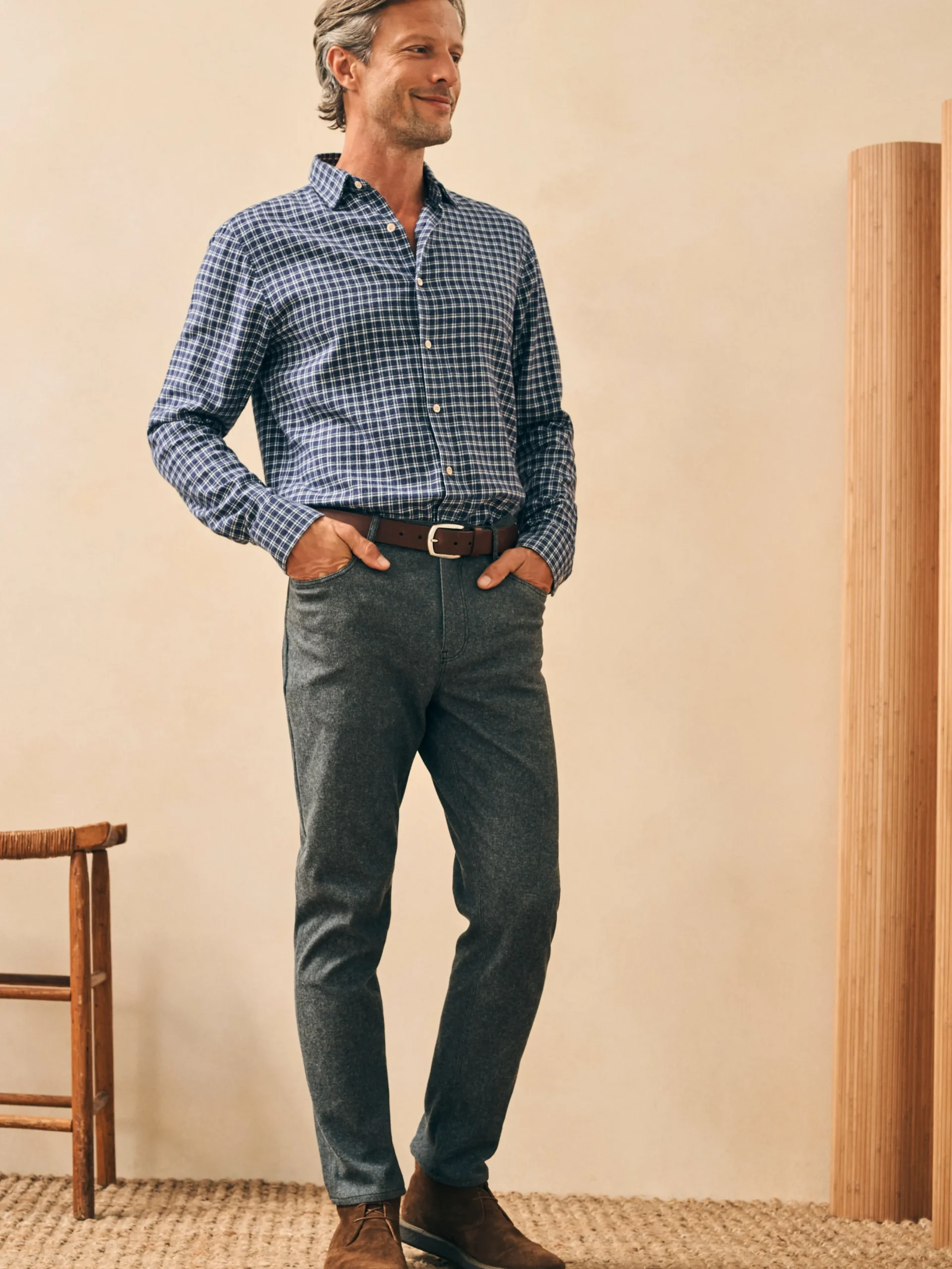 Faherty Brand Reserve Flannel Shirt -
