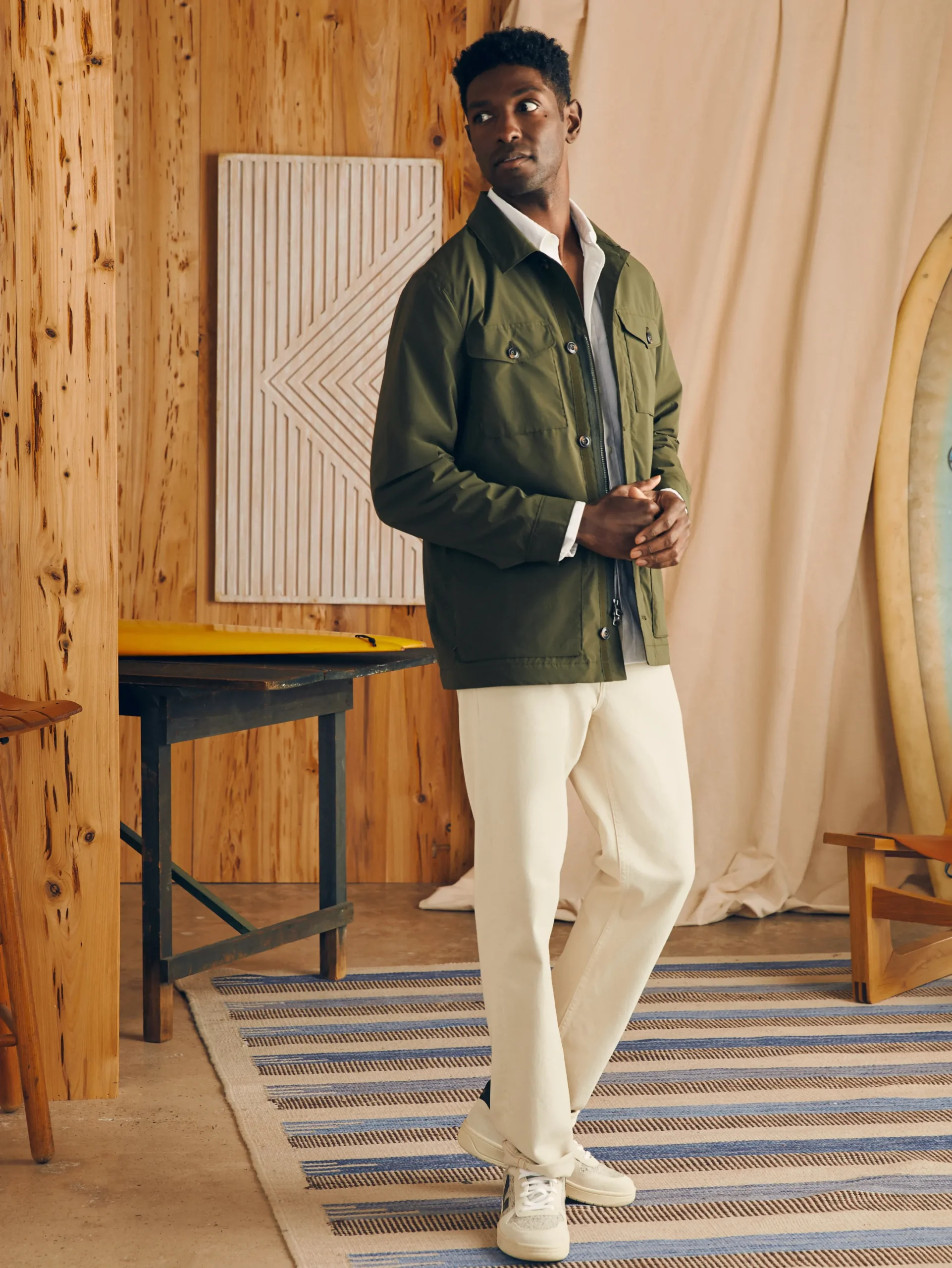 Faherty Brand Reserve Four Pocket Field Jacket -