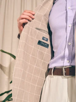 Faherty Brand Reserve Linen Yarn Dyed Blazer -