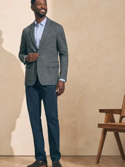 Faherty Brand Reserve Twill Knit Blazer -