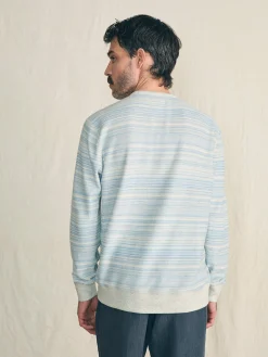 Faherty Brand Reversible French Terry Crew -
