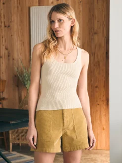 Women Faherty Brand Rue Sweater Tank -