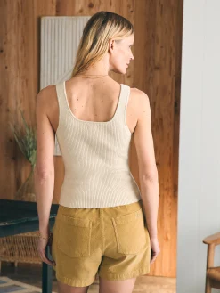 Women Faherty Brand Rue Sweater Tank -