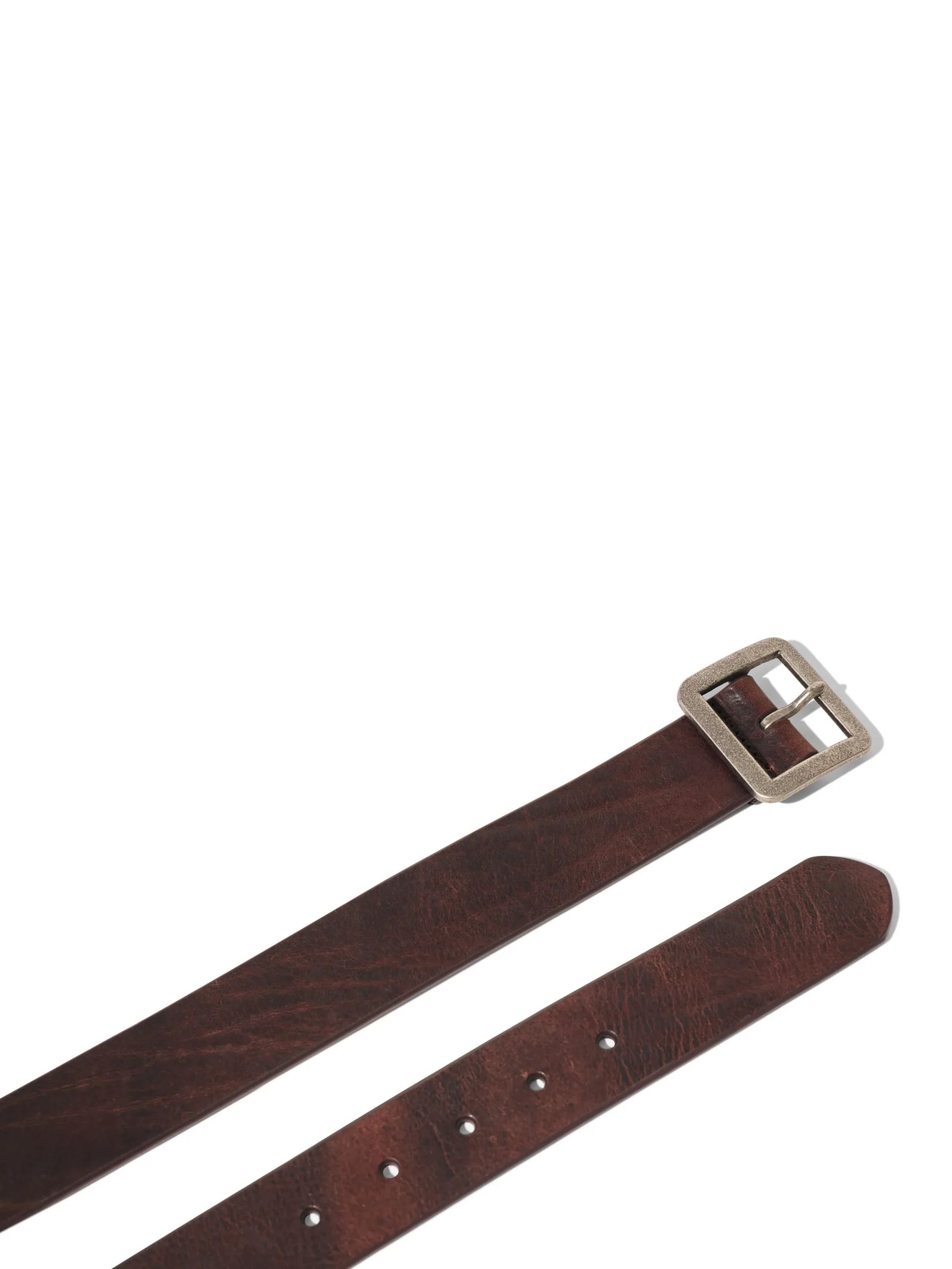 Faherty Brand Rugged Leather Belt -