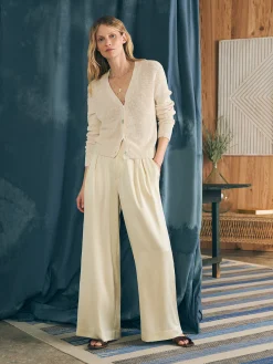 Women Faherty Brand Sandwashed Silk Gemma Pant -
