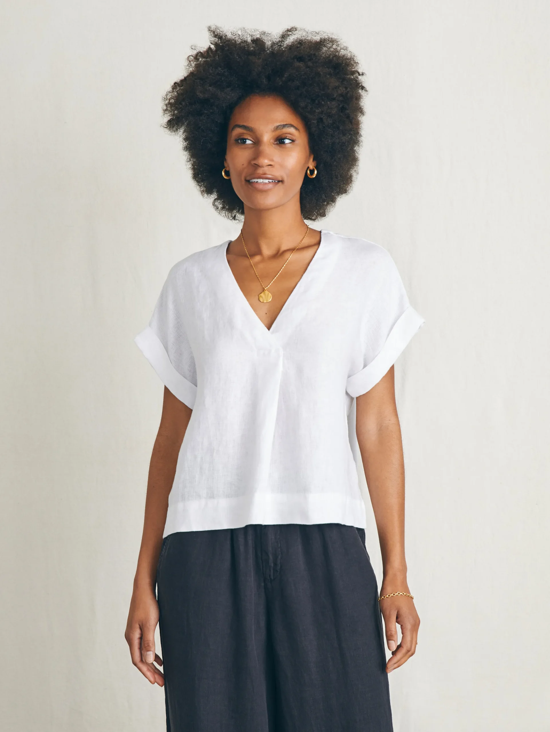 Women Faherty Brand Sanibel Top -