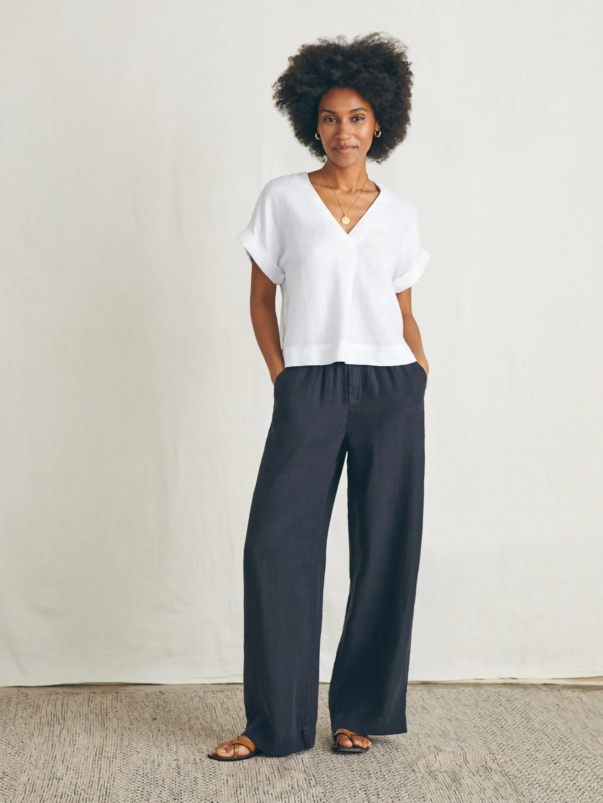 Women Faherty Brand Sanibel Top -