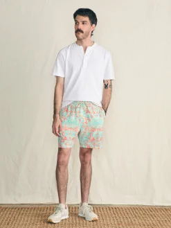 Faherty Brand Shorelite Active Swim Short (7" Inseam) -