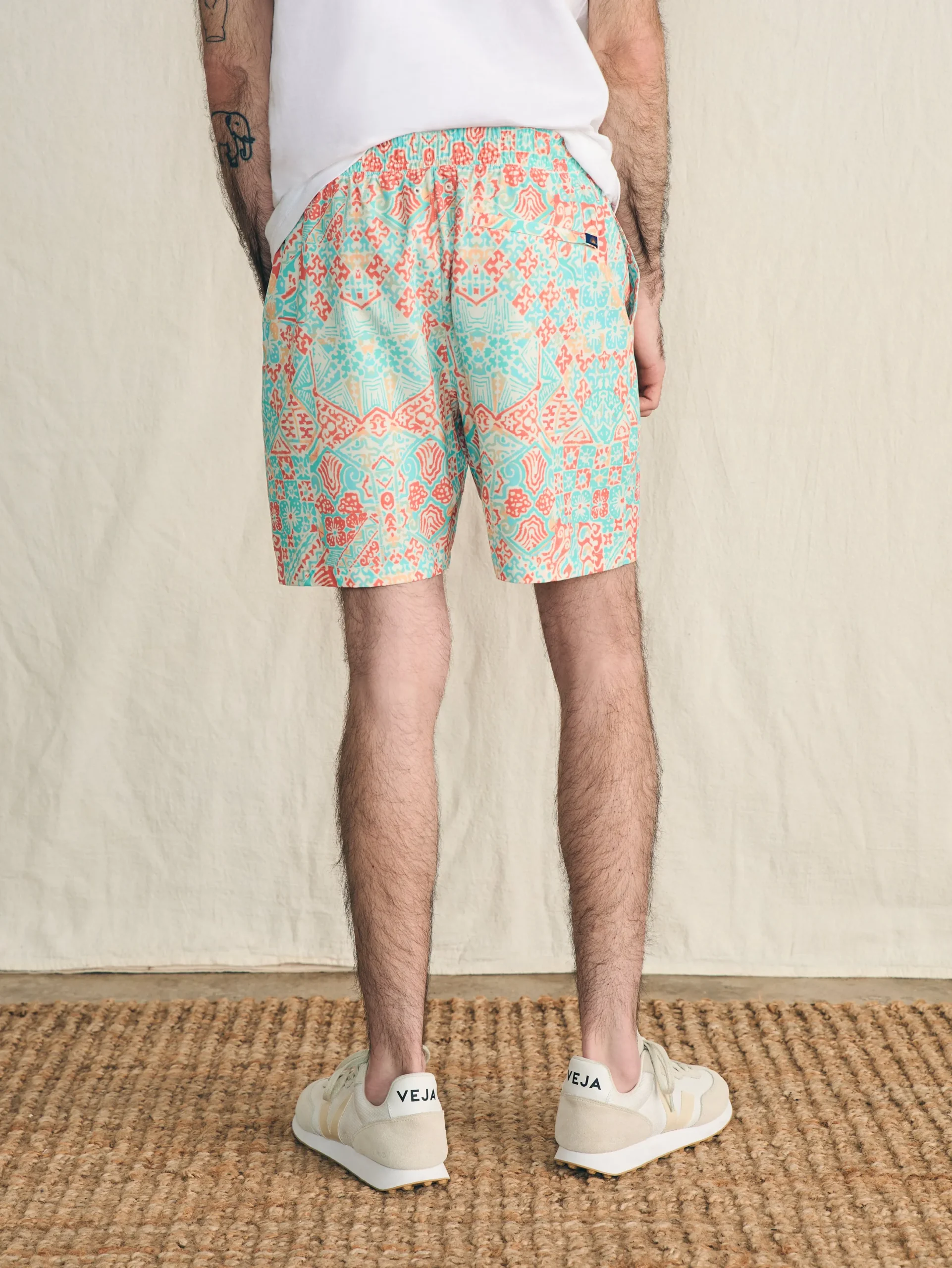 Faherty Brand Shorelite Active Swim Short (7" Inseam) -