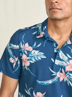 Faherty Brand Shorelite Short-Sleeve Tech Polo -
