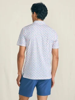 Faherty Brand Shorelite Short-Sleeve Tech Polo -