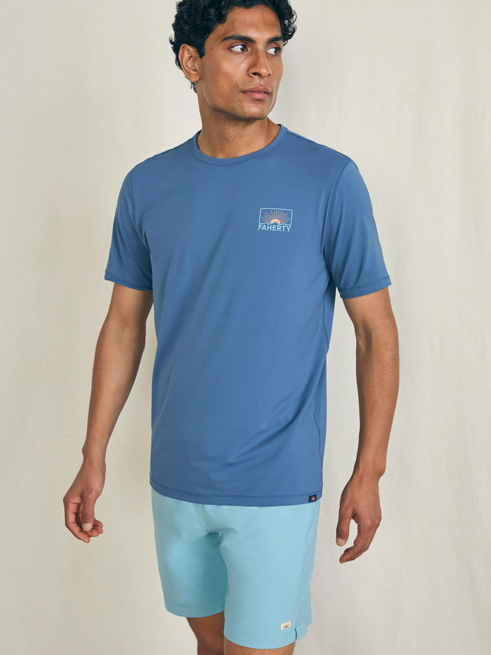 Faherty Brand Shorelite Short-Sleeve Tech Tee -