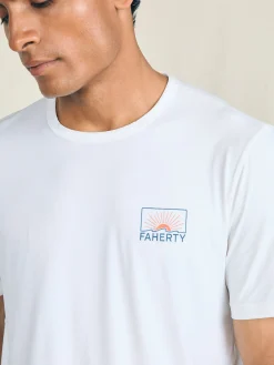 Faherty Brand Shorelite Short-Sleeve Tech Tee -